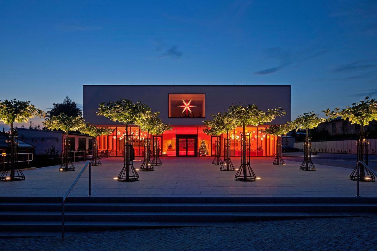 Zum Hecht Hotel Herrnhut Buitenkant foto